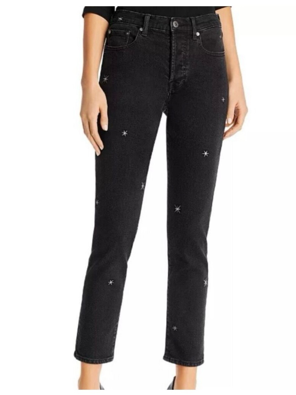 Pistola Black Straight-Leg Jeans Celestial